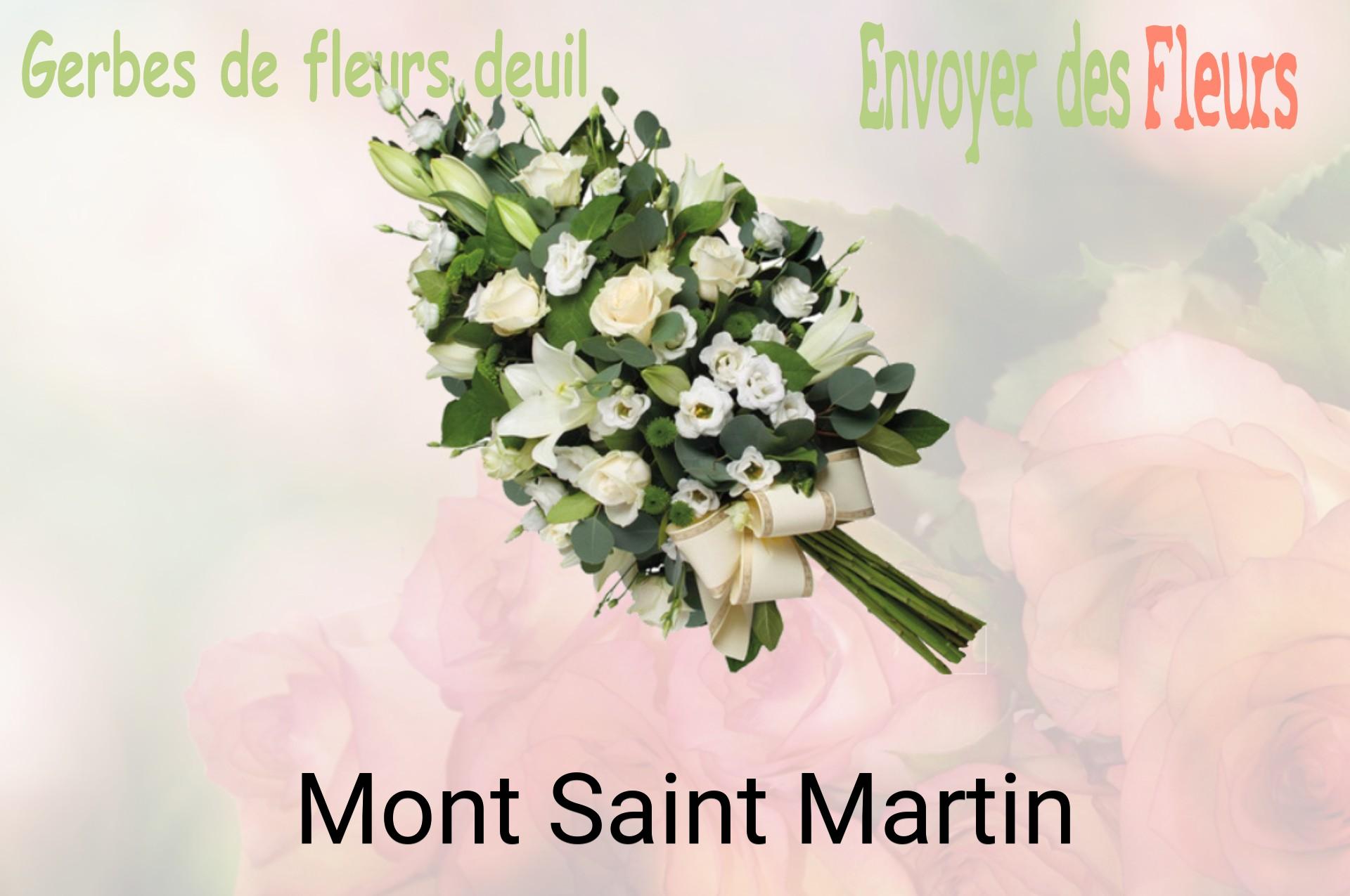 Gerbe de fleurs de deuil livrée à Mont-Saint-Martin